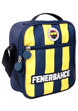 Fenerbahçe Çubuklu Forma 24756 Lisanslı İlkokul Çanta Seti -beş Parçalı Set