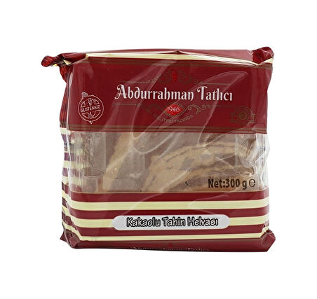 Abdurrahman Tatlıcı Glutensiz Kakaolu Tahin Helvası 300gr
