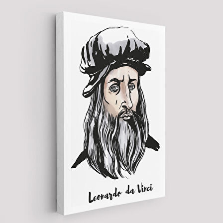 Leonardo da Vinci Dekoratif Kanvas Tablo-5918