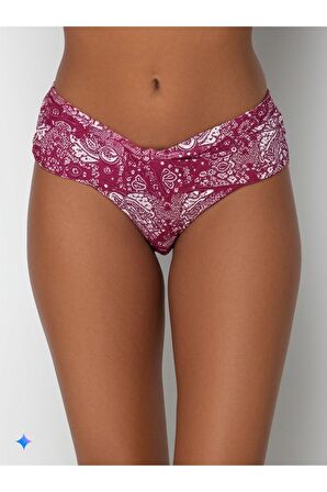 Kırmızı Büküm Bikini altı