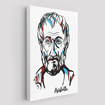 Aristoteles Dekoratif Kanvas Tablo-5919