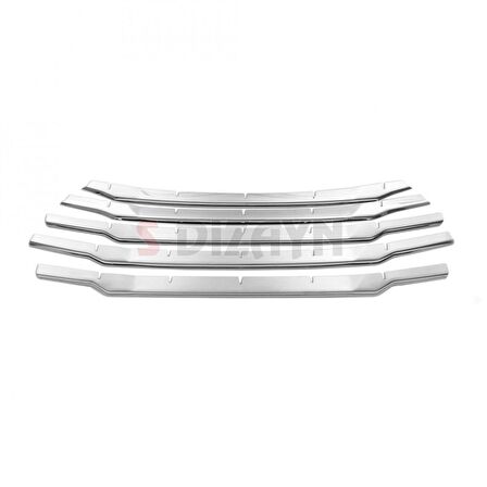 S-Dizayn Ford Courier Krom Ön Panjur 5 Prç. 2018 ve Üzeri