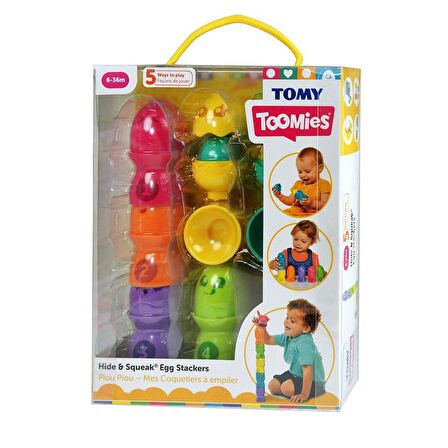 Tomy, Eğitici Saklambaçlı Yumurta Kule Seti