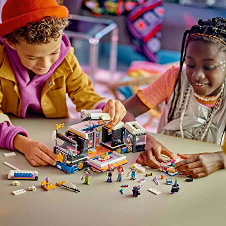 LEGO Friends, Pop Star Turne Bus LEGO Seti,845 parça, +8 yaş