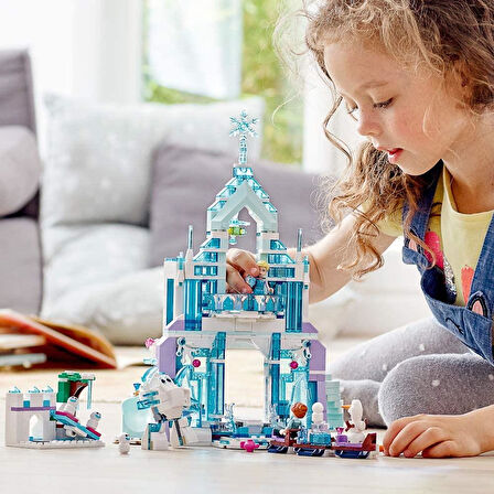 LEGO Disney Karlar Ülkesi Elsa’nın Buz Sarayı Yaratıcı Yapım Seti 630 Parça