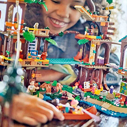 Lego Friends Adventure Camp Tree House Yaratıcı Oyuncak Yapım Seti 1128 Parça