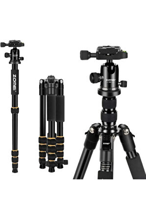Q666 Profesyonel Tripod & Monopod-13 Kg Taşıma Kapasitesi-yüksek Malzeme Ve Işçilik Kalitesi