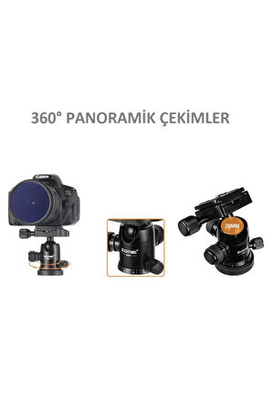 Q666 Profesyonel Tripod & Monopod-13 Kg Taşıma Kapasitesi-yüksek Malzeme Ve Işçilik Kalitesi