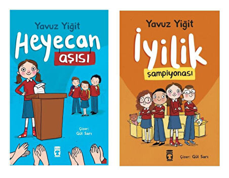 Heyecan Aşısı + İyilik Şampiyonası (2 Kitap)