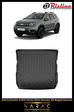 Rizline Dacia Duster 4x4 2024 Model 3D Bagaj Havuzu