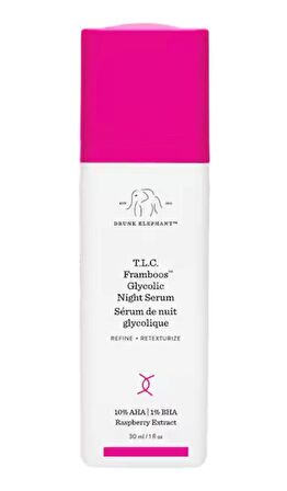 T.L.C. Framboos Glycolic Night Serum- Glikolik Asitli Gece Serumu 30 ML