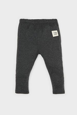 DeFacto Erkek Bebek 2'li Takım Baskılı Sweatshirt Beli Lastikli Alt D2937A525SPBG775