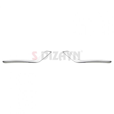 S-Dizayn Ford Tourneo Custom Krom Sis Çıtası 2 Prç 2018 Üzeri