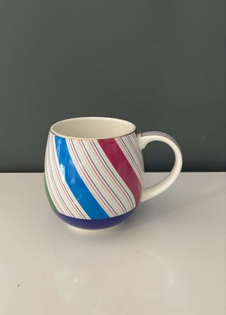 ROYKING ÇOK RENKLİ LACİVERT 400 ML KUPA BARDAK