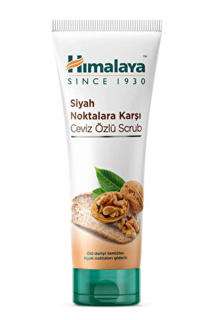 Himalaya Since 1930 Siyah Noktalara Karşı Yüz Temizleme Jeli 150 ml ve Yüz Peelingi 75 ml