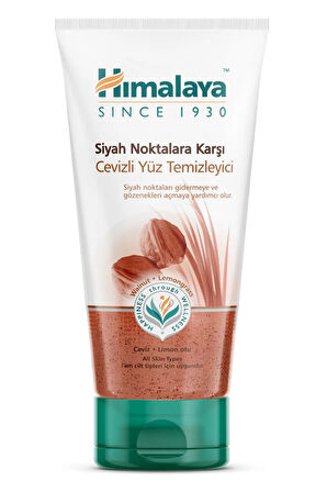 Himalaya Since 1930 Siyah Noktalara Karşı Yüz Temizleme Jeli 150 ml ve Yüz Peelingi 75 ml