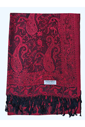 Işıl İpek - Etnik Desen Paşmina Şal 75x190