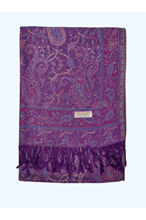 Işıl İpek - Etnik Desen Paşmina Şal 75x190