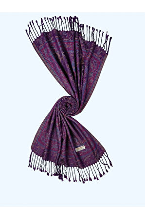 Işıl İpek - Etnik Desen Paşmina Şal 75x190