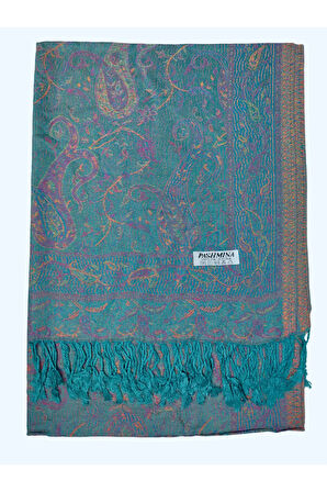 Işıl İpek - Etnik Desen Paşmina Şal 75x190
