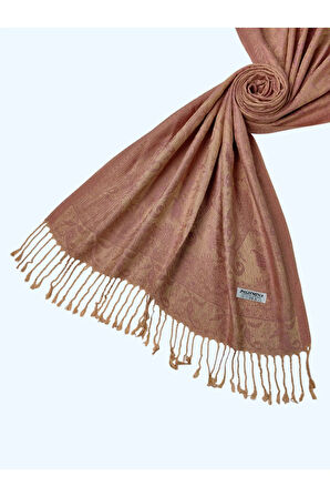 Işıl İpek - Etnik Desen Paşmina Şal 75x190