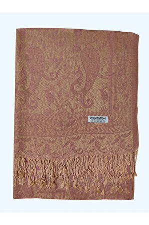Işıl İpek - Etnik Desen Paşmina Şal 75x190