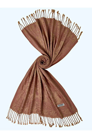 Işıl İpek - Etnik Desen Paşmina Şal 75x190