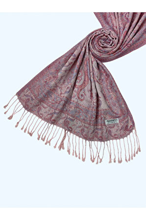 Işıl İpek - Etnik Desen Paşmina Şal 75x190