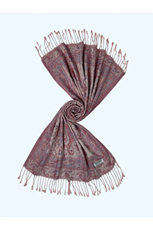 Işıl İpek - Etnik Desen Paşmina Şal 75x190