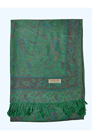 Işıl İpek - Etnik Desen Paşmina Şal 75x190