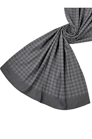 Emproyal Kaz Ayağı Desen Siena Şal