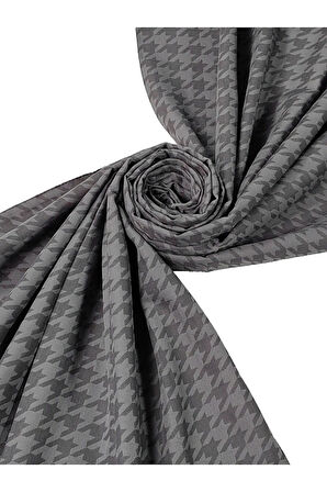 Emproyal Kaz Ayağı Desen Siena Şal