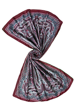 Enba Etnik Desenli Soft Pamuklu Şal 75x190 cm