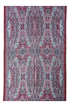 Enba Etnik Desenli Soft Pamuklu Şal 75x190 cm