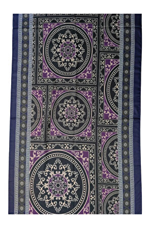 Ecenur Soft Pamuk Retro Şal
