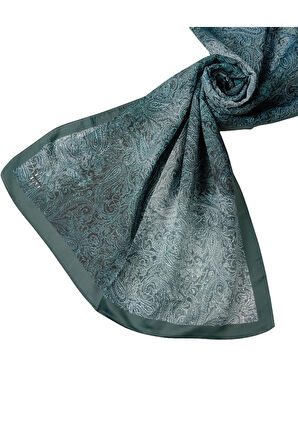 Işıl İpek Cotton Vual Etnik Desenli Şal 75x190 cm