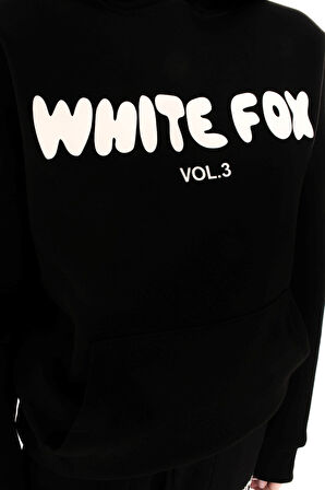 Kadın Oversize Kapüşonlu Sweatshirt ve Eşofman Takım Yüksek Rubber Baskı  Rahat ve Şık Tasarım