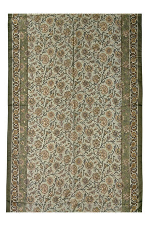 Enba Etnik Desenli Soft Pamuklu Şal 75x190 cm