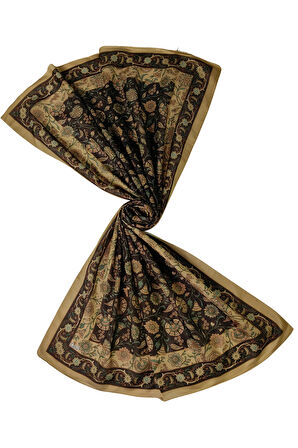 Enba Etnik Desenli Soft Pamuklu Şal 75x190 cm