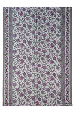 Enba Etnik Desenli Soft Pamuklu Şal 75x190 cm