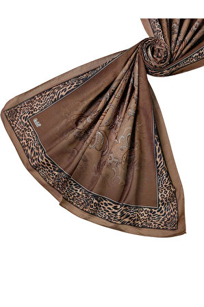 Enba Etnik Desenli Soft Pamuklu Şal 75x190 cm