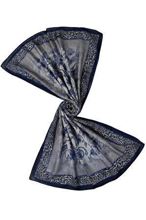 Enba Etnik Desenli Soft Pamuklu Şal 75x190 cm