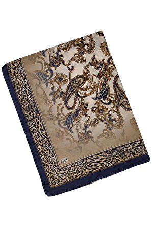 Enba Etnik Desenli Soft Pamuklu Şal 75x190 cm