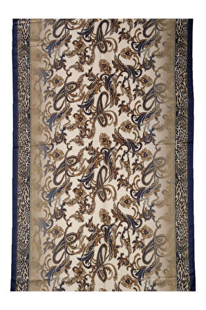 Enba Etnik Desenli Soft Pamuklu Şal 75x190 cm