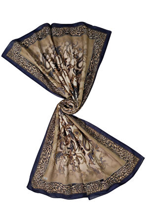 Enba Etnik Desenli Soft Pamuklu Şal 75x190 cm