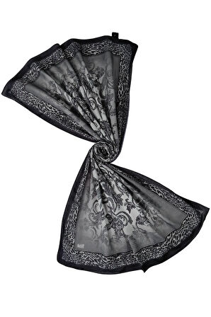 Enba Etnik Desenli Soft Pamuklu Şal 75x190 cm
