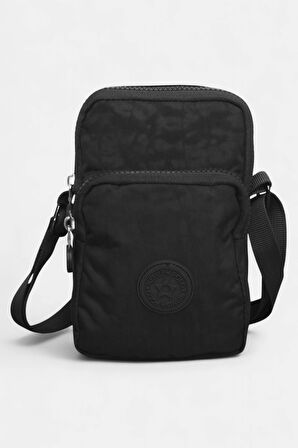 Lederax Krinkıl Kumaş Mini Omuz Çantası Çapraz Çanta LD614