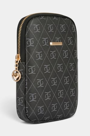 Lederax Monogram Desenli Mini Telefon Çantası LD681