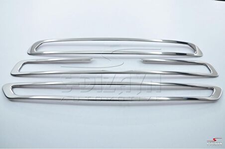 S-Dizayn Ford Transit Krom Ön Panjur + Çerçeve 5 Prç 2014 Üzeri