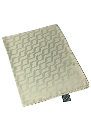 İpeksi Dokulu Jakarlı Su Yolu Desenli Şal 75x190 cm